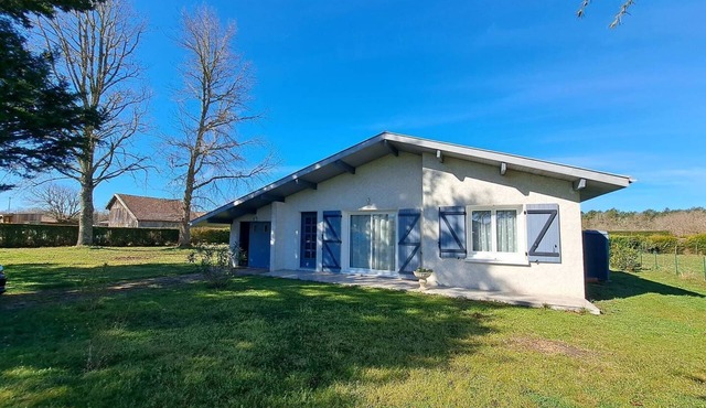 Detached house with garden