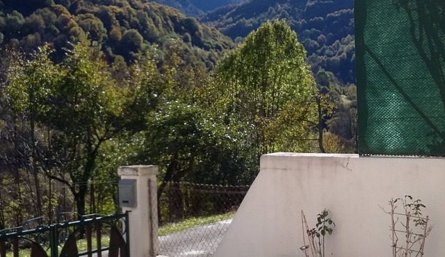 Detached house with private courtyard in the Bellongue valley