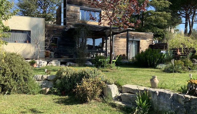 Detached house with garden