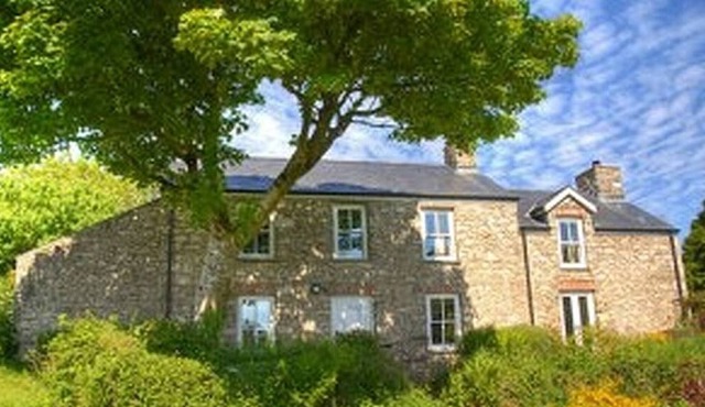 Detached stone farmhouse with large garden in Pembrokeshire