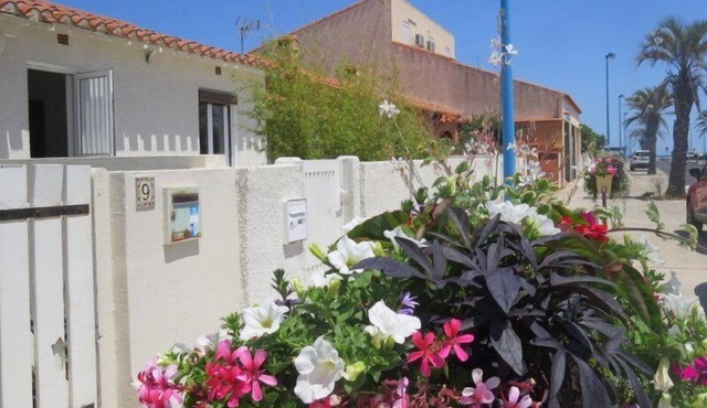 Detached villa direct access beach and shops 6AVMED11