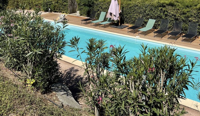 detached villa / private pool and spa / 4 bedrooms with bathroom + Menage