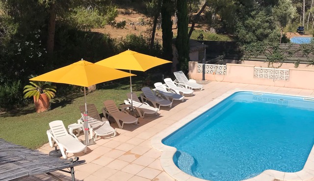 Detached Villa, Pool & Garden, enclosed, Quiet, Bandol, Parking
