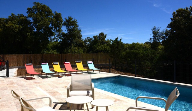 DETACHED VILLA WITH PRIVATE SWIMMING POOL IN SOUTH ARDECHE