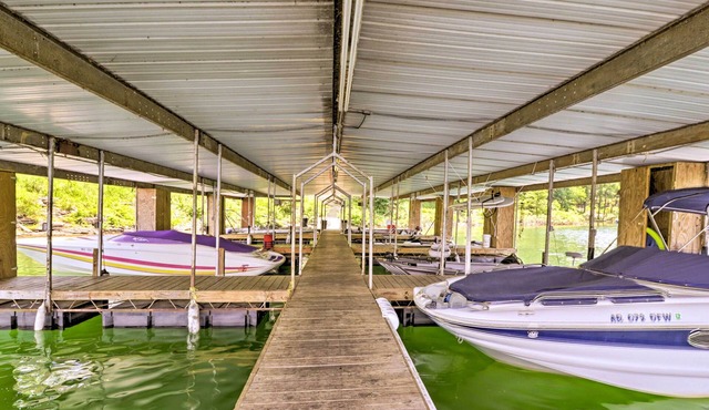 Devil’s Fork Resort Cabin w/Designated Boat Slip!