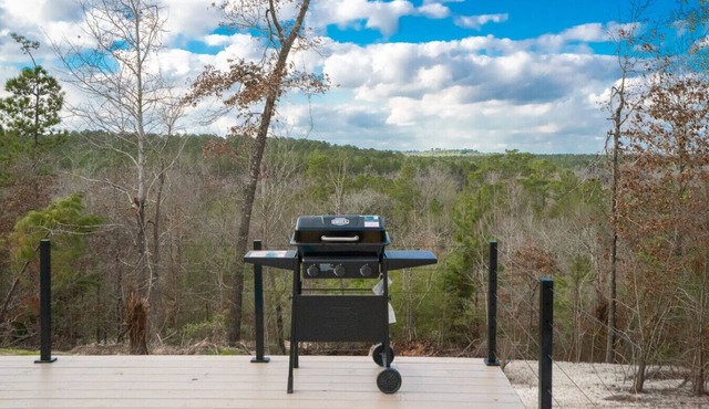 Dew:Mirror Cabin, Pool, HI-VIEW, fire pit, grill