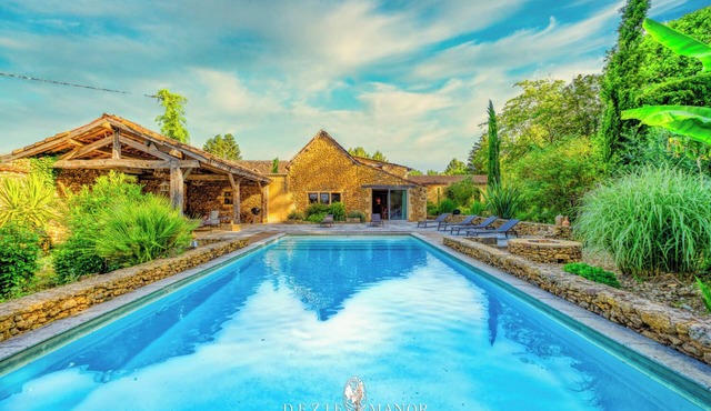 Dezie Manor Grange and Gardens near Sarlat la Caneda