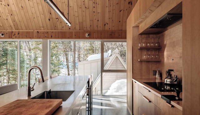 Diamant Cache - Private Sauna Forest Chalet Total Disconnect