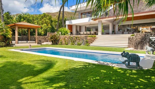 Diamond Head Beachfront Estate by Gather: Luxury Oceanfront w/ Heated Pool
