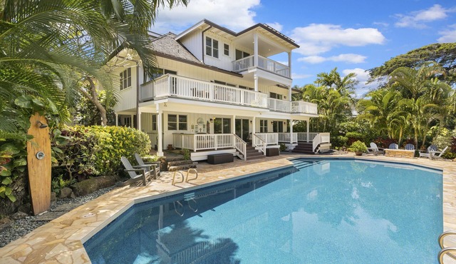 Diamond Head Luxury Home w/Pool, AC, Lanai and close to Waikiki, Hale Le'ahi