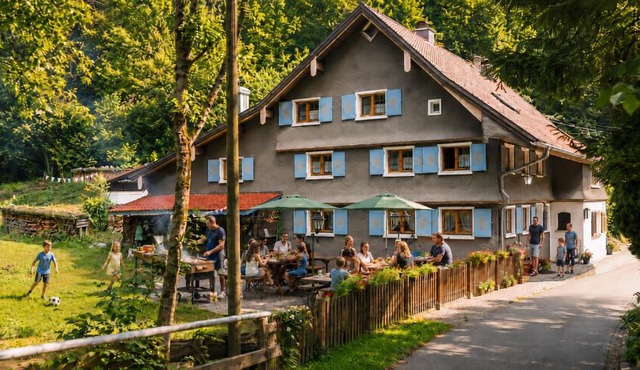 Die Ruhmühle in Scheidegg