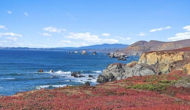 Dillon Beach House with Ocean Views 1 Min Walk to Beach Path