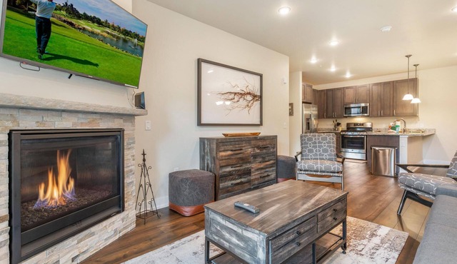 Dillon Ski Hub |Modern Sail Lofts Condo with Fireplace |Heated Garage |Summit Shuttle Access