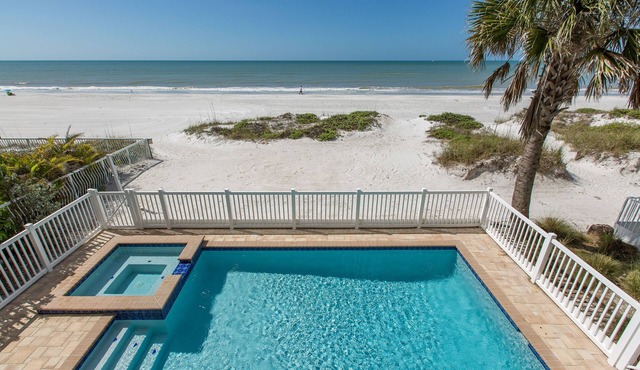 Direct Beach Front - Pool Home - 6 Bedrooms - 4.5 Baths - Newly Built