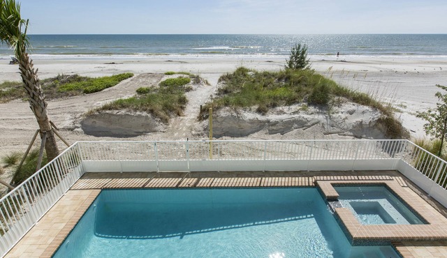 Direct Beach Front - Pool Home - 6 Bedrooms - 4.5 Bath