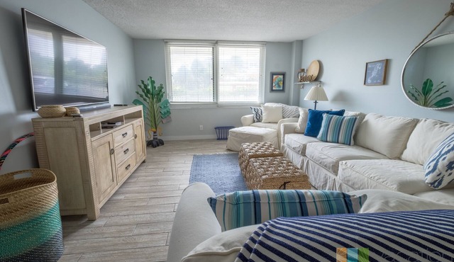 Direct Beach Access - Poolside Coastal Condo