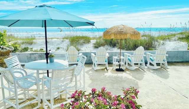 Direct Beachfront Home 4BR 3.5BA Sleeps 11 0.5 Mile Walk to Flagler Ave