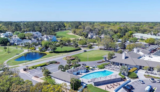 Direct Golf Course Access + Pool. Dining. Shuttle.