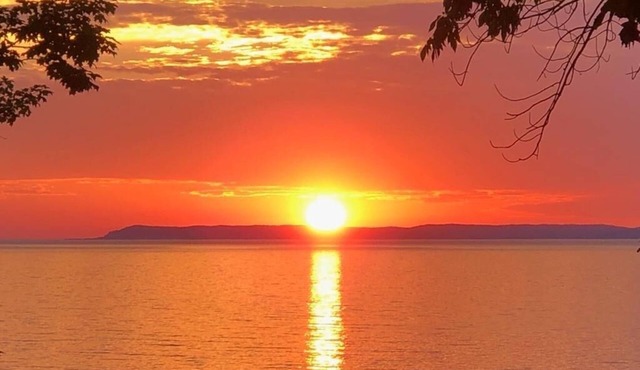 Direct Lake Michigan Beach Frontage with Sunset Views of the Manitou Islands!