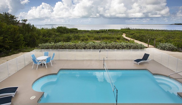 Direct Ocean View! 5 Bed/3 Bath with room for everyone. Large pool and Dock!