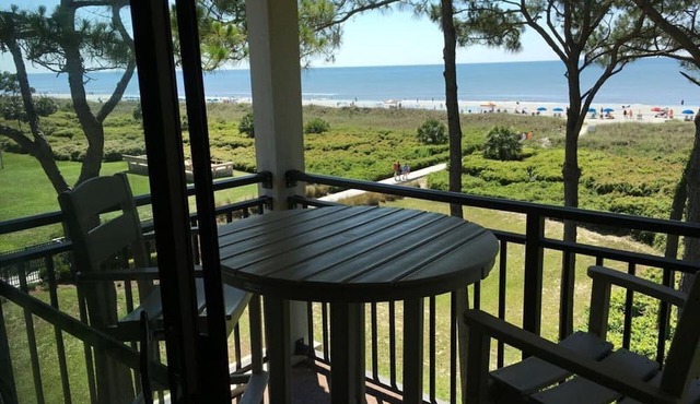 Direct Oceanfront: Million Dollar Sunrise Views & Steps to Coligny