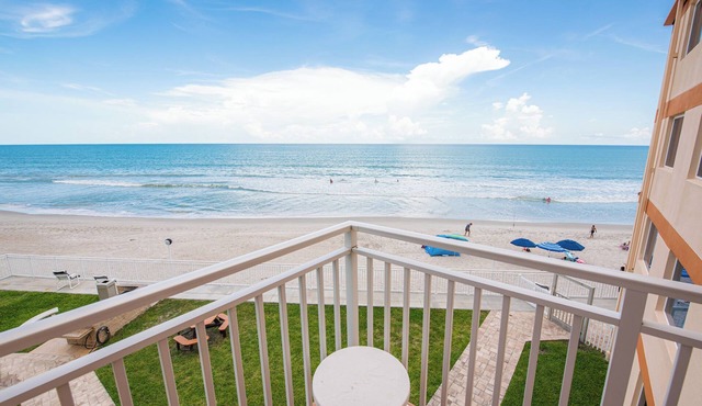 Direct Oceanfront 2BR Condo w/Balcony & Beach Views, Unit 332