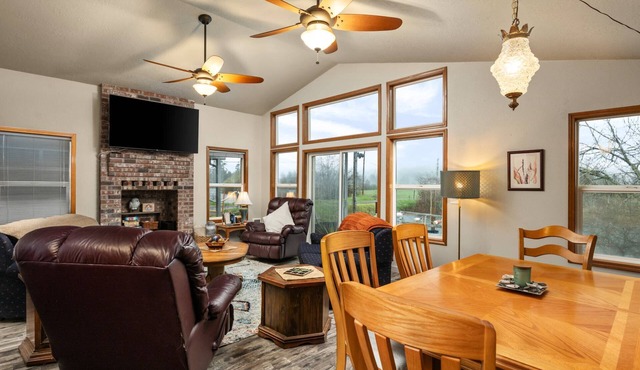 Direct Riverfront Home w/Private Dock, Game Room, Deck, Amazing Views, Just 4 Miles to Beach