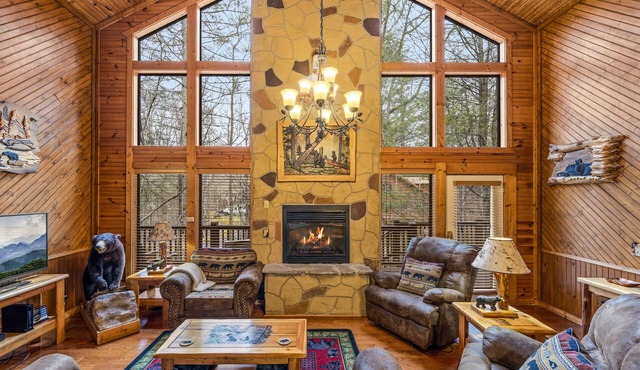 Discover this gorgeous, newly renovated Gatlinburg cabin with 2 BR/2.5 BA