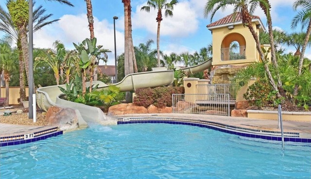 Disney-Area 3BR Home | Pool, Arcade and Tiki Bar