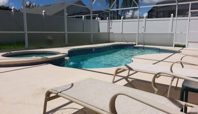 Disney Area Executive Pool & Spa Modern Villa Private Garden !