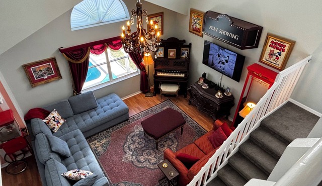 Disney Themed Home! Magic Kingdom Inspired with Hidden Mickeys!