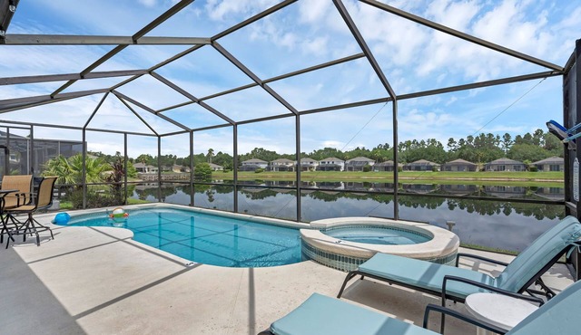 Disney-Themed Villa w/Pool, Game Room & Lake Views – 10 Min to Parks!