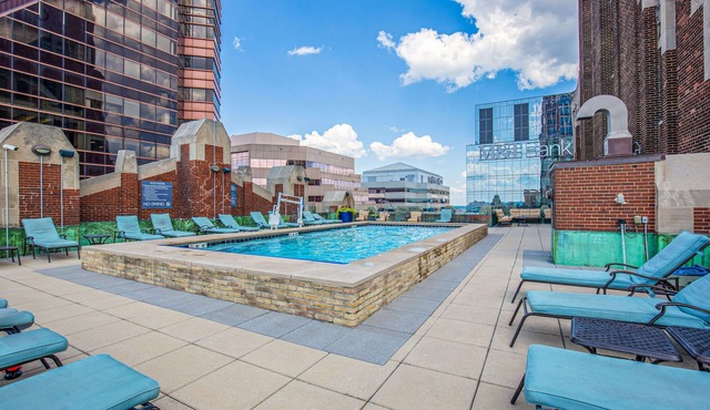 Distinguished Apartment Rooftop Deck