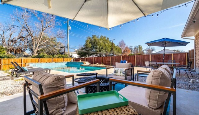 Dive Into Fun: Pool House with Grill + Game Room