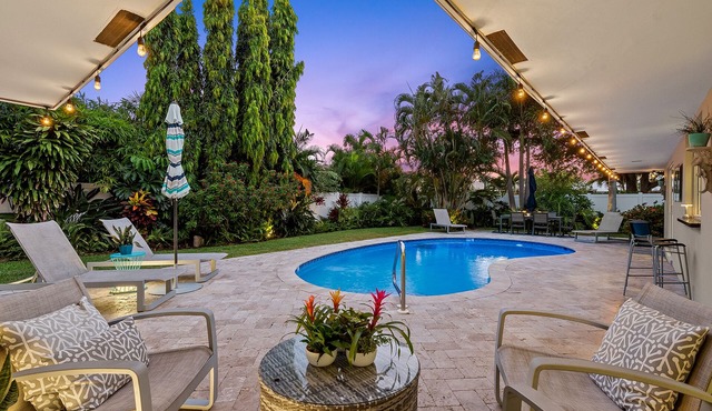 Dive Into Serenity Place – A Stylish, Modern Heated Pool Home Made for Sunshine & Good Times!