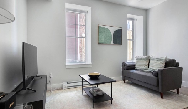 Divine Somerville 1BR w/W/D, near Union Square T Stop, by Blueground