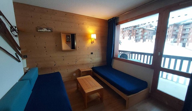 Divisible studio near slopes and ski school, pet-friendly