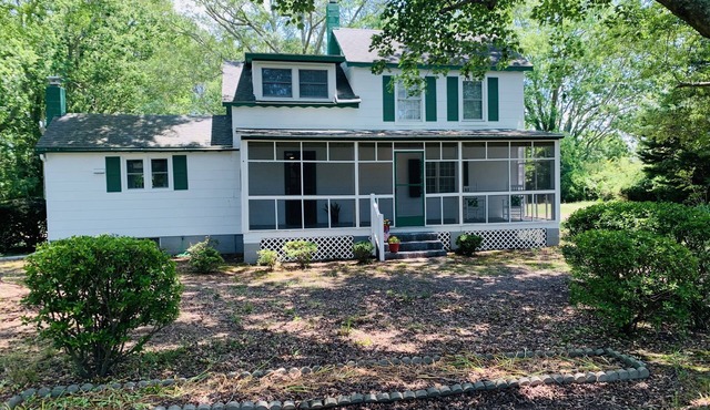 Dock and Boat access Home on the Eastern Shore Virginia