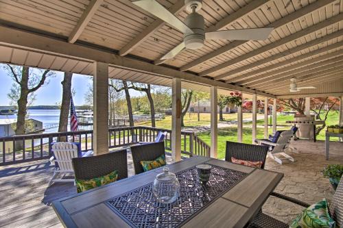 Dock and Grand Lake Access! Idyllic Afton Getaway