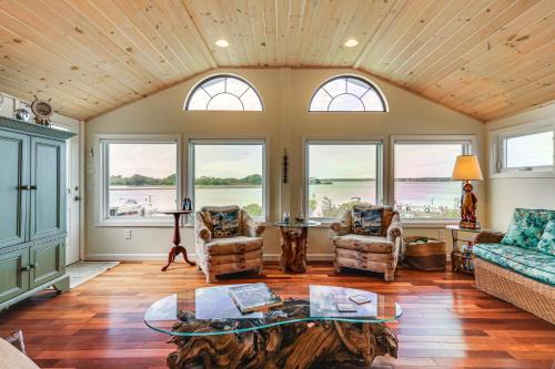 Dock and Water Access Charlestown Beach Escape!