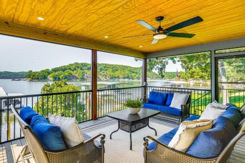 Dock and Water Slide Family Lake of the Ozarks Home