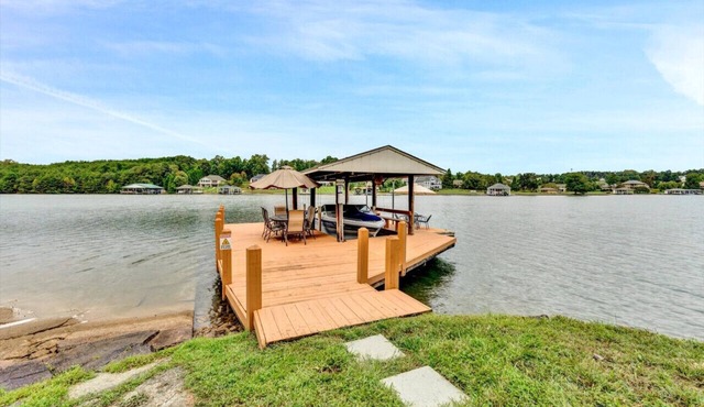 Dock Days- Deep water and fantastic wide water views. Volley Ball and horseshoe competitions await.