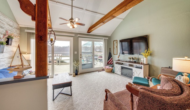 Dock, Deck & Dreamy Views! Lake of the Ozarks Home