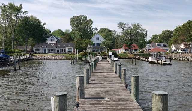 Dock of the Back Bay - 3 BR Waterfront Coastal Haven with Private Dock