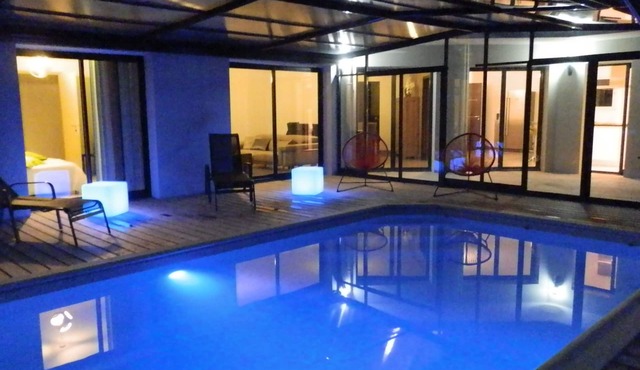DOËLAN, Villa * 12 p, heated indoor pool, spa, sauna, billiards