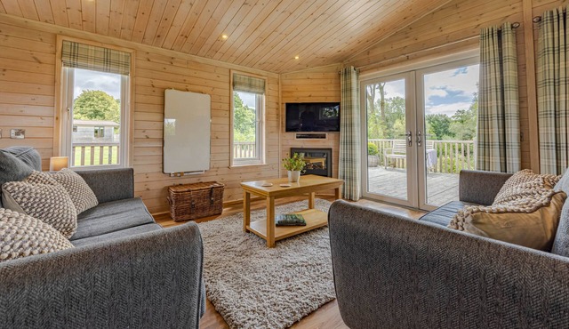 Dog Friendly Lapwing Lodge Riverdale, located in Yorkshire