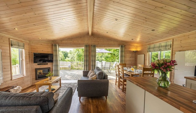 Dog Friendly Oystercatcher Lodge Riverdale, located in Yorkshire