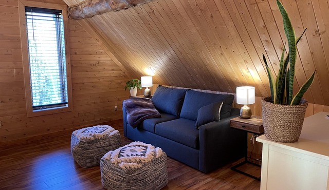 Dog friendly 100 acres of private woods hiking trails sleeps 8 play set