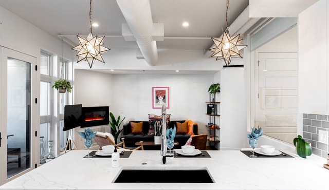 Dog-Friendly 2BR Boho Loft in RiNo | Walk to Mission Ballroom & Breweries