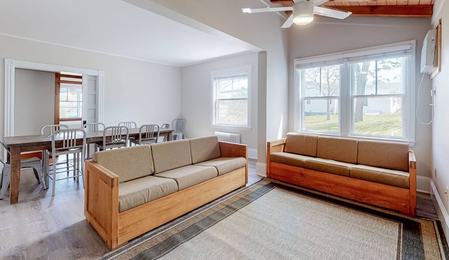 Dog-friendly cape home with bridge & river views, deck, gas grill, & free WiFi